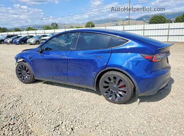 7SAYGDEF2PF882399 2023 TESLA MODEL Blue Tył lewy