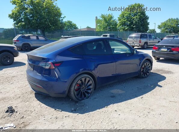 7SAYGDEF2SF309172 2025 TESLA MODEL Y Синий 