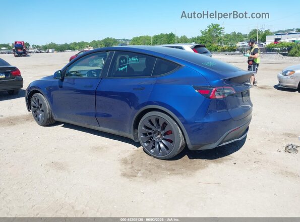 7SAYGDEF2SF309172 2025 TESLA MODEL Y Синий 