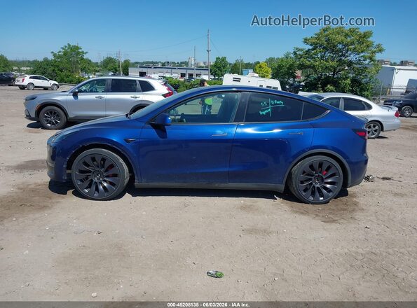 7SAYGDEF2SF309172 2025 TESLA MODEL Y Синий 