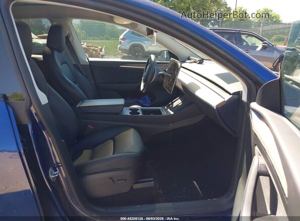 7SAYGDEF2SF309172 2025 TESLA MODEL Y Синий 