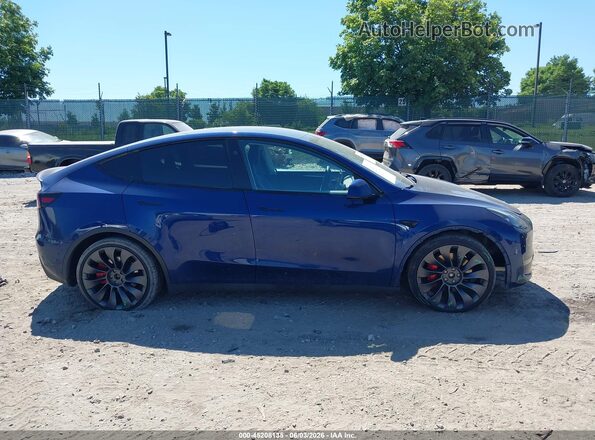 7SAYGDEF2SF309172 2025 TESLA MODEL Y Синий 