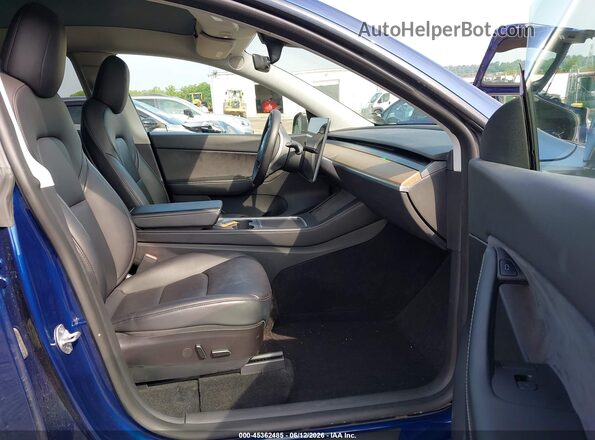 7SAYGDEF3NF464219 2022 TESLA MODEL Y Blue Սալոնի դիմացի տեսք