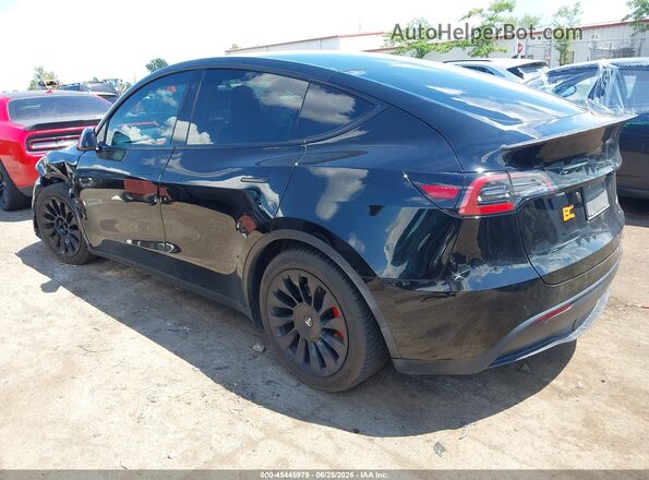7SAYGDEF4NF372004 2022 TESLA MODEL Y Black Հետևի ձախ