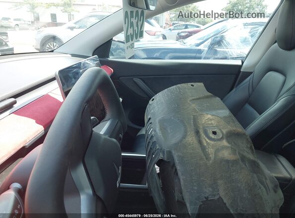 7SAYGDEF4NF372004 2022 TESLA MODEL Y Black Սալոնի հետևի տեսք