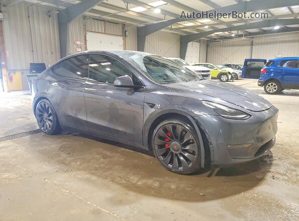7SAYGDEF4NF404790 2022 TESLA MODEL Gray წინა მარჯვენა
