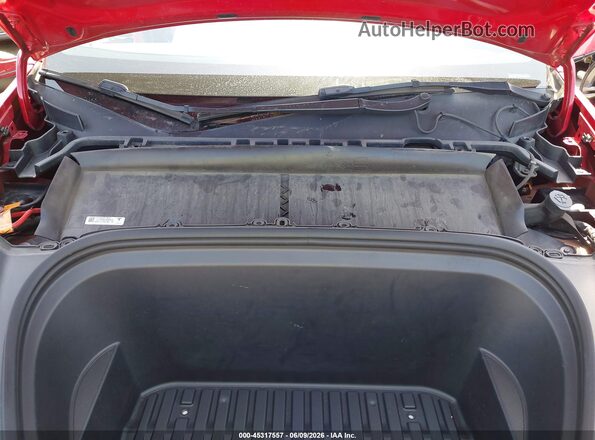 7SAYGDEF4NF491137 2022 TESLA MODEL Y Красный Вид сзади