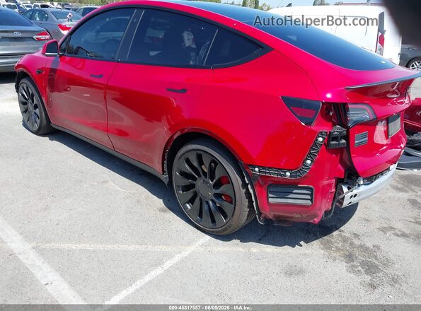 7SAYGDEF4NF491137 2022 TESLA MODEL Y Красный 