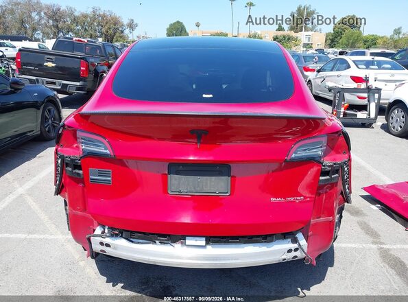 7SAYGDEF4NF491137 2022 TESLA MODEL Y Красный 