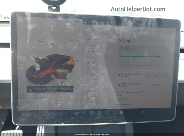 7SAYGDEF4PF859710 2023 TESLA MODEL Y Gray 