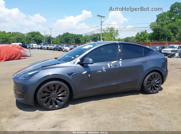 7SAYGDEF4PF859710 2023 TESLA MODEL Y Gray 