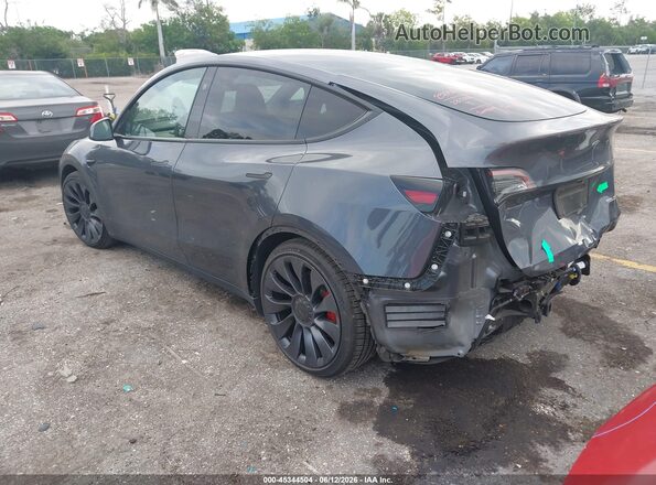 7SAYGDEF4PF861702 2023 TESLA MODEL Y Gray უკანა მარცხენა