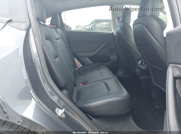 7SAYGDEF4PF861702 2023 TESLA MODEL Y Gray VIN კოდის სტიკერის ხედი