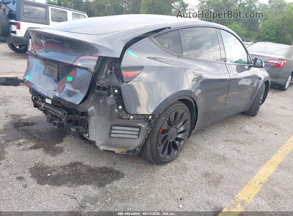 7SAYGDEF4PF861702 2023 TESLA MODEL Y Gray უკანა მარჯვენა