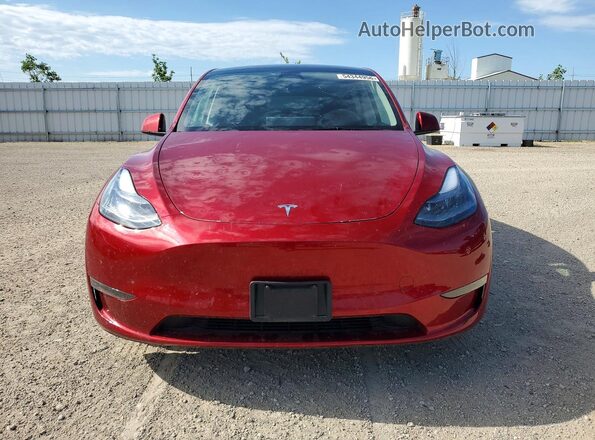 7SAYGDEF4RA284248 2024 TESLA MODEL Red წინა ხედი