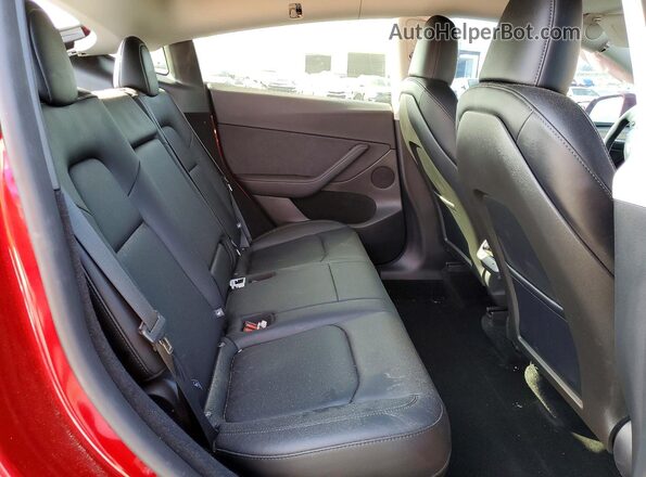 7SAYGDEF4SF304815 2025 TESLA MODEL Red 