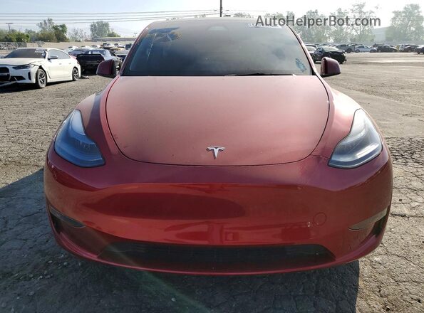 7SAYGDEF4SF304815 2025 TESLA MODEL Red 