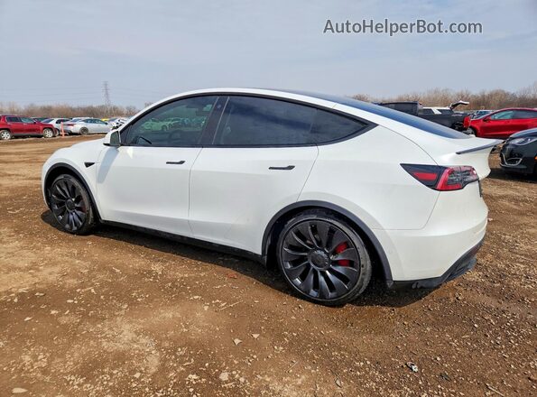 7SAYGDEF5NF454114 2022 TESLA MODEL White Trasero izquierdo