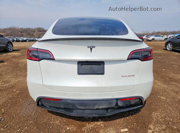 7SAYGDEF5NF454114 2022 TESLA MODEL White Vista trasera