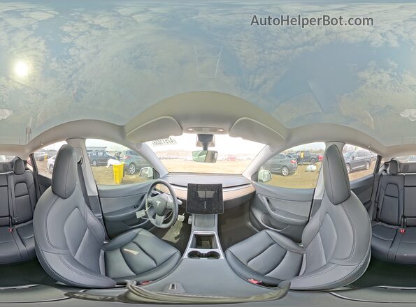 7SAYGDEF5NF454114 2022 TESLA MODEL White Vista de la etiqueta del VIN
