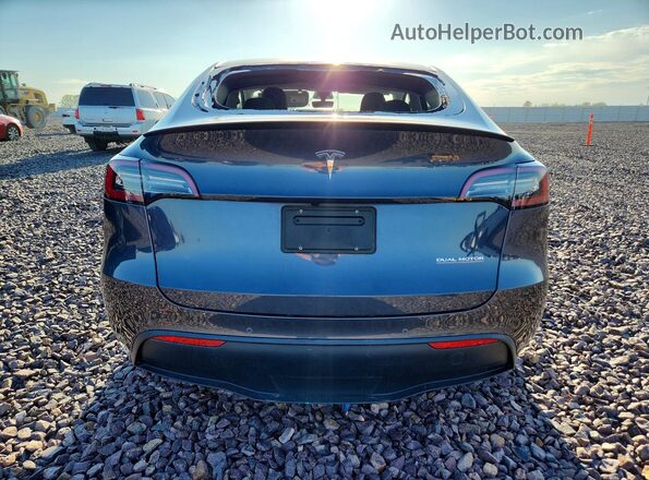 7SAYGDEF5NF549207 2022 TESLA MODEL Gray Вид ззаду