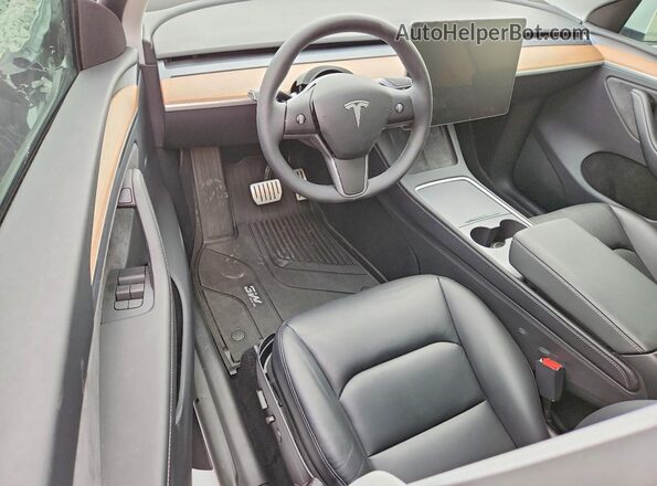 7SAYGDEF5RA307245 2024 TESLA MODEL White Vista del salpicadero
