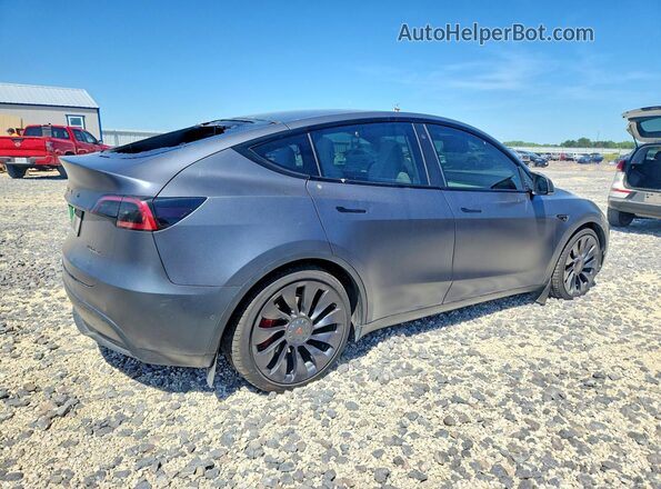 7SAYGDEF6NF336573 2022 TESLA MODEL Black Հետևի աջ