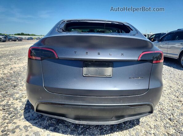 7SAYGDEF6NF336573 2022 TESLA MODEL Black Հետևի տեսք