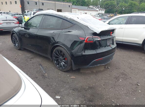 7SAYGDEF6NF397938 2022 TESLA MODEL Y Черный Задняя левая четверть