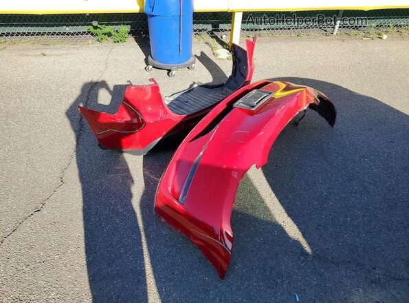 7SAYGDEF6NF523988 2022 TESLA MODEL Red Vista del compartimento del motor