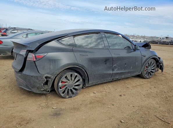 7SAYGDEF6PF662358 2023 TESLA MODEL Черный Задняя правая четверть
