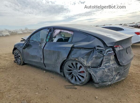 7SAYGDEF6PF662358 2023 TESLA MODEL Черный Задняя левая четверть