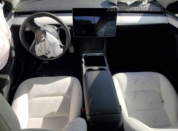 7SAYGDEF6PF662358 2023 TESLA MODEL Черный Вид панели приборов