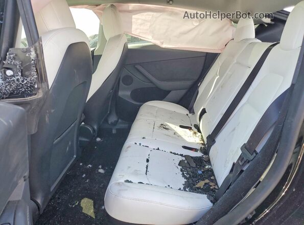 7SAYGDEF6PF662358 2023 TESLA MODEL Черный Вид задних сидений