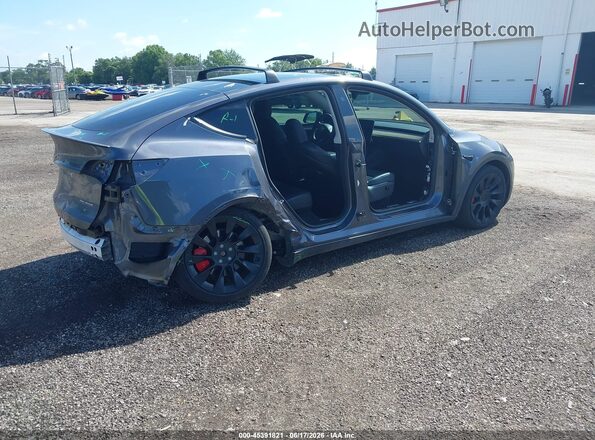 7SAYGDEF6PF839250 2023 TESLA MODEL Y Gray Հետևի աջ