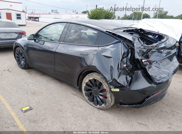 7SAYGDEF6RF039485 2024 TESLA MODEL Y Black Tył lewy