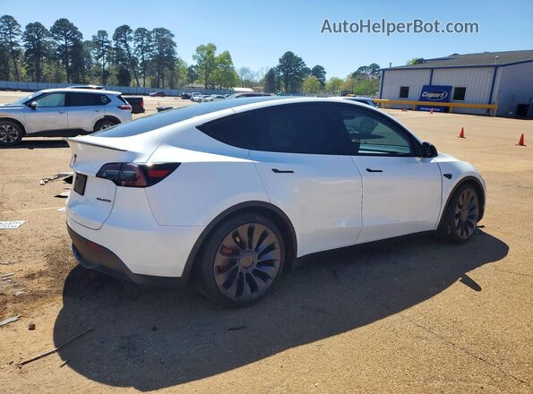 7SAYGDEF6SA378086 2025 TESLA MODEL White უკანა მარჯვენა