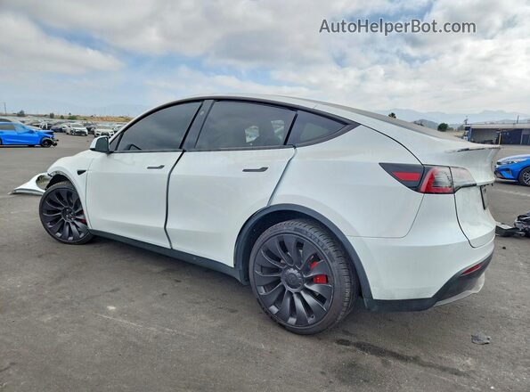 7SAYGDEF6SF221564 2025 TESLA MODEL White Trasero izquierdo