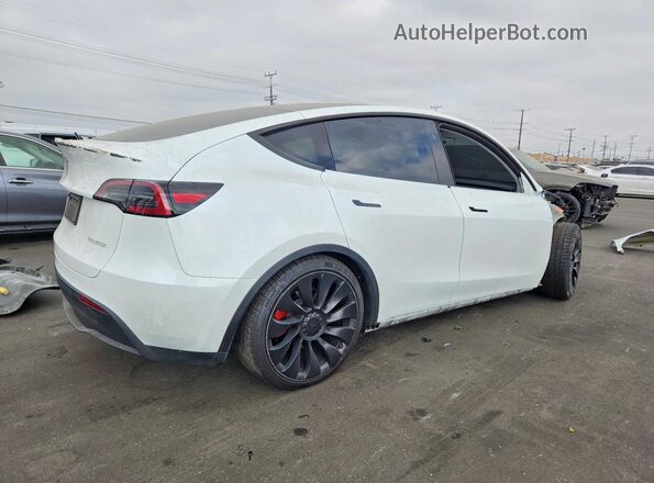 7SAYGDEF6SF221564 2025 TESLA MODEL White Trasero derecho