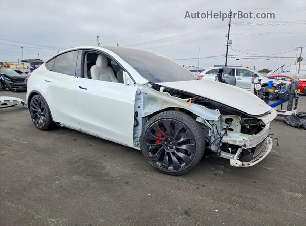 7SAYGDEF6SF221564 2025 TESLA MODEL White Delantero derecho