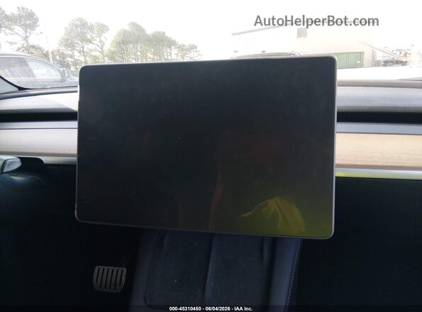 7SAYGDEF7NF310239 2022 TESLA MODEL Y Blue უკანა სავარძლების ხედი