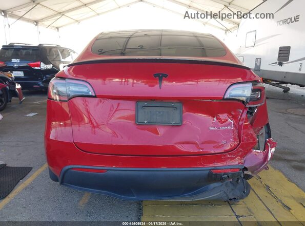 7SAYGDEF7NF340552 2022 TESLA MODEL Y Red 