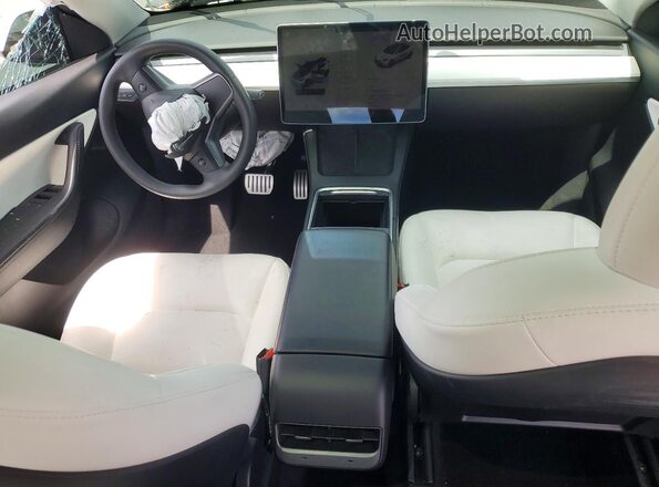7SAYGDEF7NF388553 2022 TESLA MODEL White 