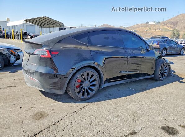 7SAYGDEF7NF407781 2022 TESLA MODEL Black Հետևի աջ