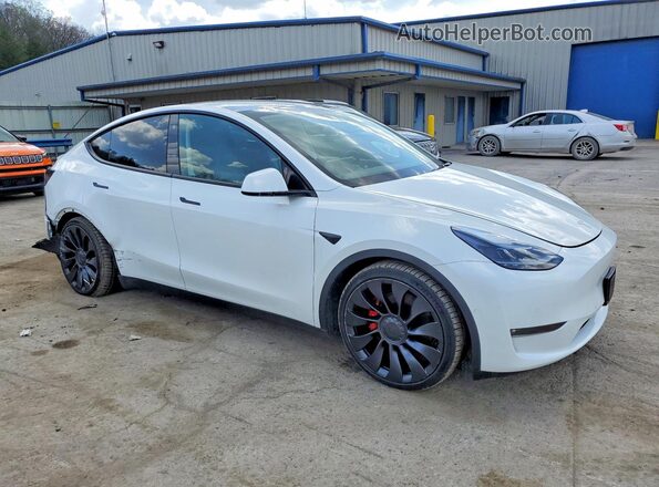 7SAYGDEF7NF464580 2022 TESLA MODEL White Передня права чверть