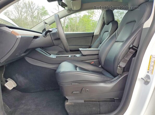 7SAYGDEF7NF464580 2022 TESLA MODEL White Вид салону спереду