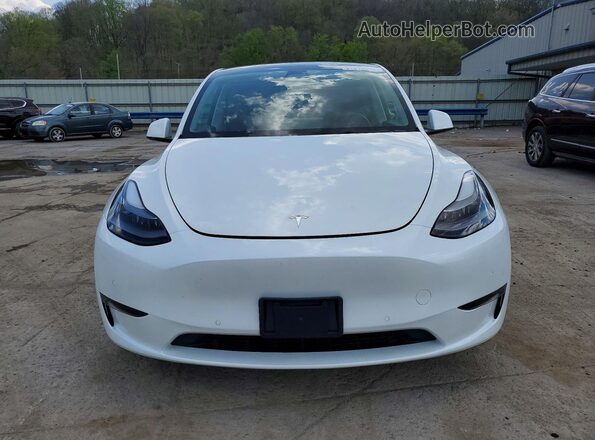 7SAYGDEF7NF464580 2022 TESLA MODEL White Вид спереду