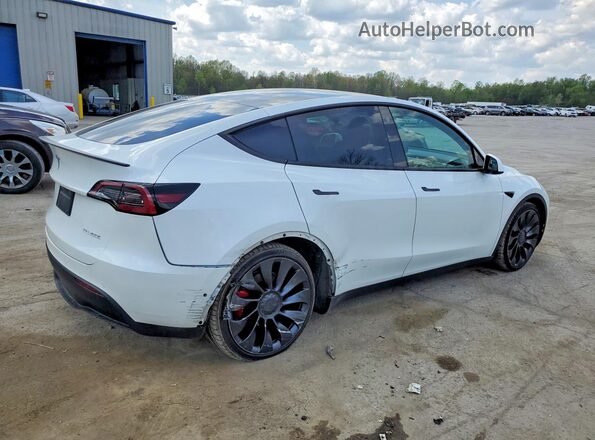 7SAYGDEF7NF464580 2022 TESLA MODEL White Задня права чверть