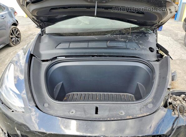 7SAYGDEF7PF604890 2023 TESLA MODEL Black Вид підкапотного простору
