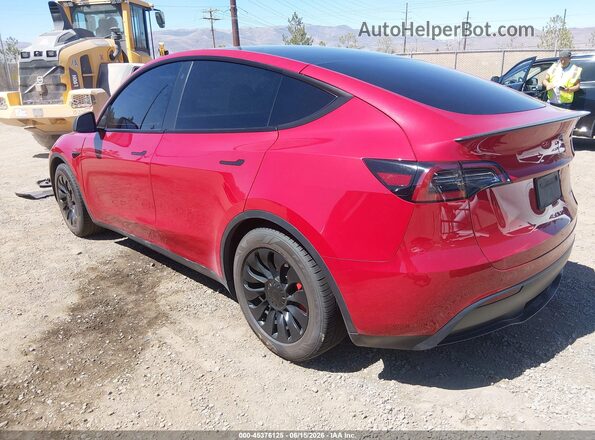 7SAYGDEF7PF632110 2023 TESLA MODEL Y Красный Задняя левая четверть
